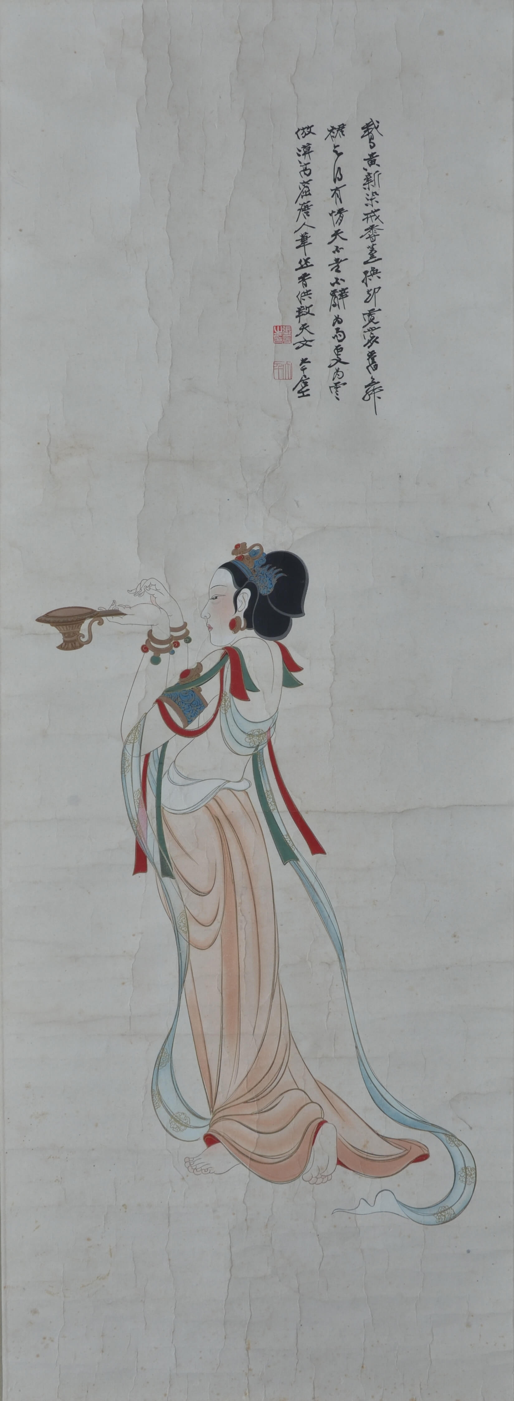 《敦煌供养人》张大千