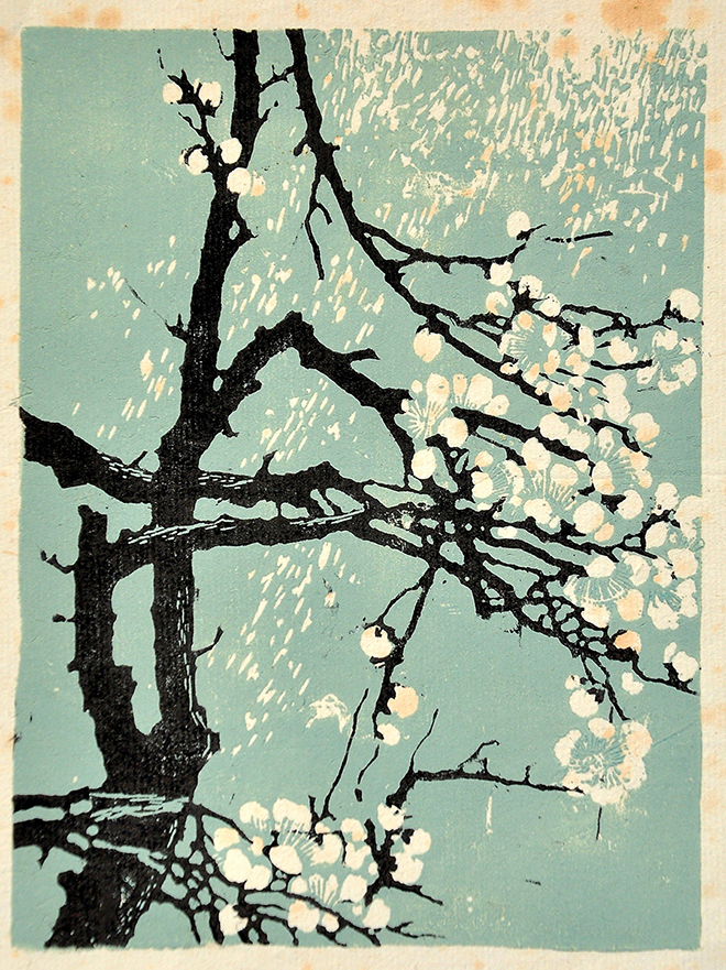 装饰木刻系列 11cm×15cm