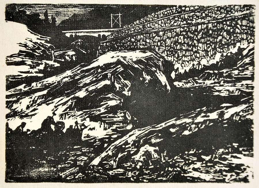 采石场 14.5cm×10.5cm